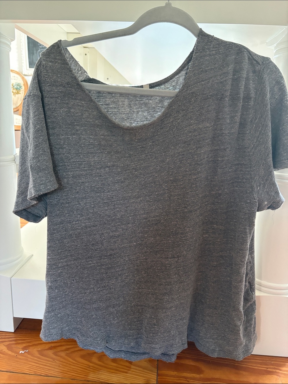 R13 gray tee xs